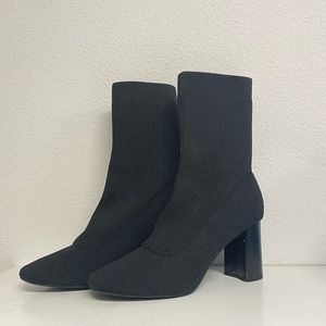 Zara Sock High Heel Boots